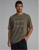 DIVERSE EXTREME TEAM - DAKAR RALLY KOSZULKA (T-SHIRT) DKR OV 0924 KOLOR KHAKI ROZMIAR XXL