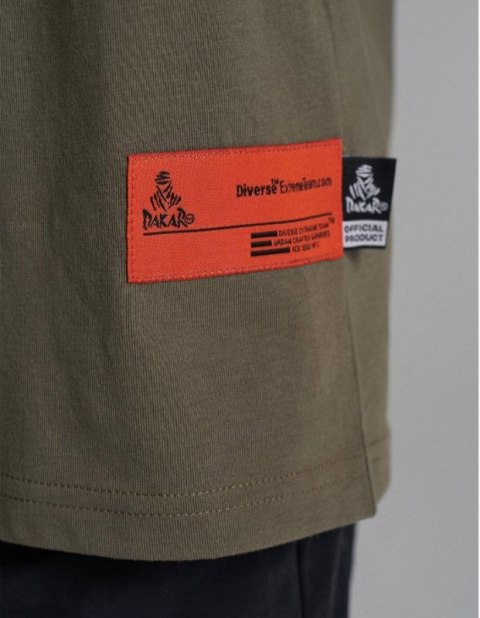 DIVERSE EXTREME TEAM - DAKAR RALLY KOSZULKA (T-SHIRT) DKR OV 0924 KOLOR KHAKI ROZMIAR XXL DIVERSE EXTREME TEAM - DAKAR RALLY KOSZULKA (T-SHIRT) DKR OV 0924 KOLOR KHAKI ROZMIAR XXL