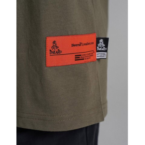 DIVERSE EXTREME TEAM - DAKAR RALLY KOSZULKA (T-SHIRT) DKR OV 0924 KOLOR KHAKI ROZMIAR M DIVERSE EXTREME TEAM - DAKAR RALLY KOSZULKA (T-SHIRT) DKR OV 0924 KOLOR KHAKI ROZMIAR M