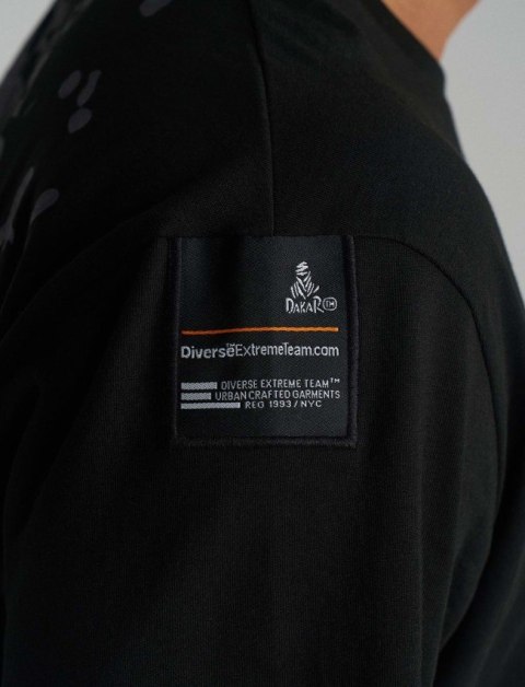 DIVERSE EXTREME TEAM KOSZULKA (T-SHIRT) DKR OV 0124 KOLOR CZARNY ROZMIAR XL DIVERSE EXTREME TEAM KOSZULKA (T-SHIRT) DKR OV 0124 KOLOR CZARNY ROZMIAR XL