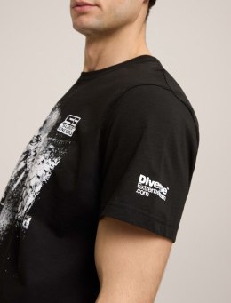 DIVERSE EXTREME TEAM KOSZULKA (T-SHIRT) ENDURO (SUPERENDURO) TSH 02 KOLOR CZARNY ROZMIAR L