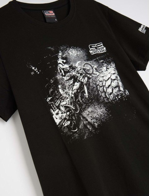 DIVERSE EXTREME TEAM KOSZULKA (T-SHIRT) ENDURO (SUPERENDURO) TSH 02 KOLOR CZARNY ROZMIAR XL DIVERSE EXTREME TEAM KOSZULKA (T-SHIRT) ENDURO (SUPERENDURO) TSH 02 KOLOR CZARNY ROZMIAR XL