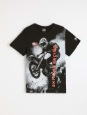 DIVERSE EXTREME TEAM KOSZULKA (T-SHIRT) ENDURO (SUPERENDURO) TSH 03 KOLOR CZARNY ROZMIAR L