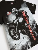 DIVERSE EXTREME TEAM KOSZULKA (T-SHIRT) ENDURO (SUPERENDURO) TSH 03 KOLOR CZARNY ROZMIAR L
