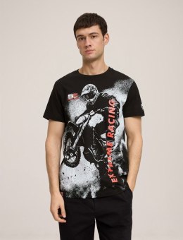 DIVERSE EXTREME TEAM KOSZULKA (T-SHIRT) ENDURO (SUPERENDURO) TSH 03 KOLOR CZARNY ROZMIAR M