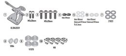 KAPPA 2025/04 MOCOWANIE SZYBY 1173SK HONDA CB 650 R '24-,