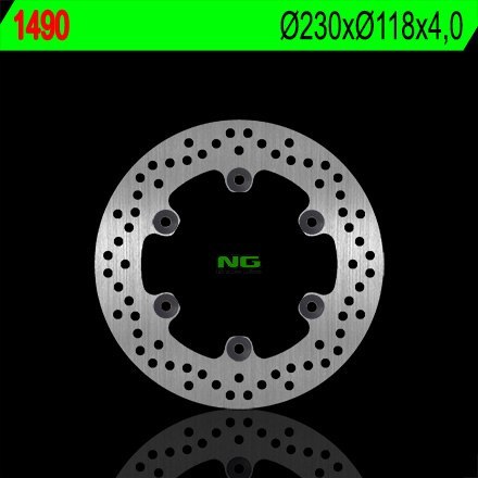 NG TARCZA HAMULCOWA TYŁ YAMAHA YZF 125R '14-'18, MT 125 '14-19 (230X118X4) (6X8,5MM) NG TARCZA HAMULCOWA TYŁ YAMAHA YZF 125R '14-'18, MT 125 '14-19 (230X118X4) (6X8,5MM)