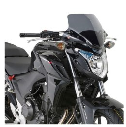 KAPPA 2025/05 SZYBA HONDA CB 500 F '13-'15 (WYS. 28,5 X SZER. 36 CM) PRZYCIEMNIANA Z MOCOWANIAMI