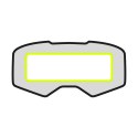 KENNY RACING VISION PERFORMANCE FOLIA OCHRONNA DO GOGLI(60MM X150MM) (PACK 4)