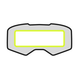 KENNY RACING VISION PERFORMANCE FOLIA OCHRONNA DO GOGLI(60MM X150MM) (PACK 4)
