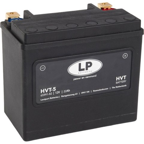 LANDPORT AKUMULATOR HVT-5 (MH HVT-5) 12V 22AH 173X98X154 HEAVY V-TWIN BEZOBSŁUGOWY - ZALANY (ZWIĘKSZONY PRĄD ROZRUCHOWY 325A) (L LANDPORT AKUMULATOR HVT-5 (MH HVT-5) 12V 22AH 173X98X154 HEAVY V-TWIN BEZOBSŁUGOWY - ZALANY (ZWIĘKSZONY PRĄD ROZRUCHOWY 325A) (L