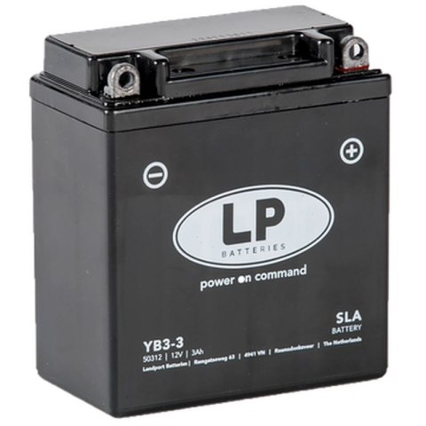 LANDPORT AKUMULATOR YB3-3 (MS LB3-3) (YB3L-A/B) 12V 3AH (98X56X110MM) SLA BEZOBSŁUGOWY - ZALANY (4) LANDPORT AKUMULATOR YB3-3 (MS LB3-3) (YB3L-A/B) 12V 3AH (98X56X110MM) SLA BEZOBSŁUGOWY - ZALANY (4)
