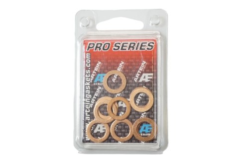 ARTEIN GASKETS PODKŁADKI MIEDZIANE KPL. 10 SZT. M10 (10 x 16 x 1,00 mm) (PODKŁADKA MIEDZIANA) COPPER WASHERS ARTEIN GASKETS PODKŁADKI MIEDZIANE KPL. 10 SZT. M10 (10 x 16 x 1,00 mm) (PODKŁADKA MIEDZIANA) COPPER WASHERS
