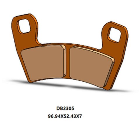 DELTA BRAKING KLOCKI HAMULCOWE KH657 PRZÓD POLARIS ACE 900 '17-'19, RZR 900 '15-'20, RZR 1000 '20-'22 DELTA BRAKING KLOCKI HAMULCOWE KH657 PRZÓD POLARIS ACE 900 '17-'19, RZR 900 '15-'20, RZR 1000 '20-'22
