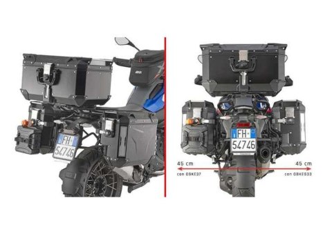 KAPPA 2025/05 STELAŻ KUFRÓW BOCZNYCH MONOKEY CAM SIDE BMW R 1300 GS '24-, - POD KUFRY KVG K'VOYAGER ALU - PRAWY KVGS33 WCIĘTY KAPPA 2025/05 STELAŻ KUFRÓW BOCZNYCH MONOKEY CAM SIDE BMW R 1300 GS '24-, - POD KUFRY KVG K'VOYAGER ALU - PRAWY KVGS33 WCIĘTY