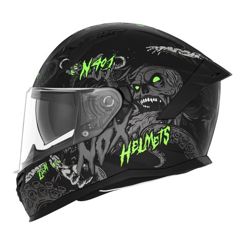 NOX KASK INTEGRALNY (FULL FACE) N731 ZUMBI KID / JUNIOR (DZIECIĘCY) KOLOR CZARNY/ZIELONY FLUO MAT ROZMIAR XL NOX KASK INTEGRALNY (FULL FACE) N731 ZUMBI KID / JUNIOR (DZIECIĘCY) KOLOR CZARNY/ZIELONY FLUO MAT ROZMIAR XL