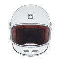 NOX PREMIUM KASK INTEGRALNY (FULL FACE) REVENGE STROBE KOLOR BIAŁY/NIEBIESKI/CZERWONY POŁYSK ROZMIAR L
