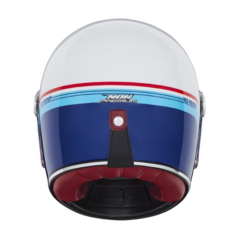 NOX PREMIUM KASK INTEGRALNY (FULL FACE) REVENGE STROBE KOLOR BIAŁY/NIEBIESKI/CZERWONY POŁYSK ROZMIAR L NOX PREMIUM KASK INTEGRALNY (FULL FACE) REVENGE STROBE KOLOR BIAŁY/NIEBIESKI/CZERWONY POŁYSK ROZMIAR L