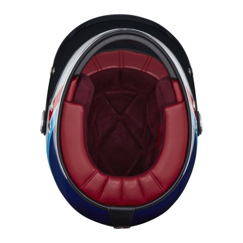 NOX PREMIUM KASK INTEGRALNY (FULL FACE) REVENGE STROBE KOLOR BIAŁY/NIEBIESKI/CZERWONY POŁYSK ROZMIAR L NOX PREMIUM KASK INTEGRALNY (FULL FACE) REVENGE STROBE KOLOR BIAŁY/NIEBIESKI/CZERWONY POŁYSK ROZMIAR L