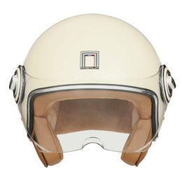 NOX PREMIUM KASK OTWARTY JET IDOL SOLID KOLOR KREMOWY ROZMIAR L