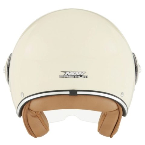 NOX PREMIUM KASK OTWARTY JET IDOL SOLID KOLOR KREMOWY ROZMIAR L NOX PREMIUM KASK OTWARTY JET IDOL SOLID KOLOR KREMOWY ROZMIAR L