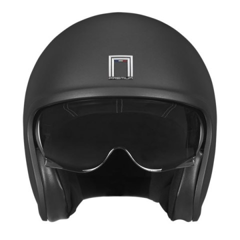 NOX PREMIUM KASK OTWARTY JET NEXT SOLID KOLOR CZARNY MAT ROZMIAR M (CIEMNA BLENDA) NOX PREMIUM KASK OTWARTY JET NEXT SOLID KOLOR CZARNY MAT ROZMIAR M (CIEMNA BLENDA)