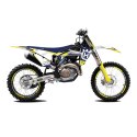 BLACKBIRD KOMPLET NAKLEJEK (OKLEIN) HUSQVARNA TC/FC '19-'22, TE/FE '20-'23 DREAM 5 KOLOR NIEBIESKI ŻÓŁTY