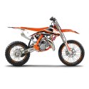 BLACKBIRD KOMPLET NAKLEJEK (OKLEIN) KTM SX 85 '18-'23 DREAM 5 KOLOR POMARAŃCZOWY BIAŁY CZARNY