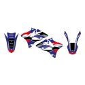 BLACKBIRD KOMPLET NAKLEJEK (OKLEIN) YAMAHA YZ 125/250 '02-'14 DREAM 5 KOLOR NIEBIESKI CZARNY