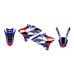 BLACKBIRD KOMPLET NAKLEJEK (OKLEIN) YAMAHA YZ 125/250 '02-'14 DREAM 5 KOLOR NIEBIESKI CZARNY