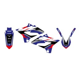 BLACKBIRD KOMPLET NAKLEJEK (OKLEIN) YAMAHA YZ 125/250 '15-'21 DREAM 5 KOLOR NIEBIESKI CZARNY BIAŁY