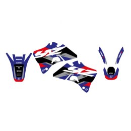 BLACKBIRD KOMPLET NAKLEJEK (OKLEIN) YAMAHA YZ 125/250 '96-'01 DREAM 5 KOLOR NIEBIESKI CZARNY