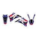 BLACKBIRD KOMPLET NAKLEJEK (OKLEIN) YAMAHA YZ 250/450F '06-'09 DREAM 5 KOLOR NIEBIESKI CZARNY