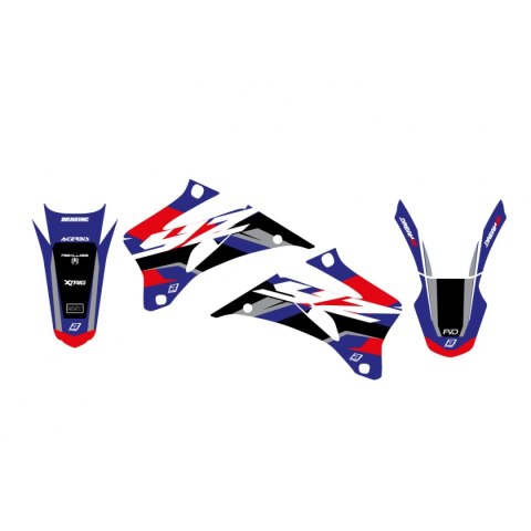 BLACKBIRD KOMPLET NAKLEJEK (OKLEIN) YAMAHA YZ 250/450F '06-'09 DREAM 5 KOLOR NIEBIESKI CZARNY BLACKBIRD KOMPLET NAKLEJEK (OKLEIN) YAMAHA YZ 250/450F '06-'09 DREAM 5 KOLOR NIEBIESKI CZARNY