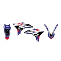 BLACKBIRD KOMPLET NAKLEJEK (OKLEIN) YAMAHA YZ 250F '10-'13 DREAM 5 KOLOR NIEBIESKI CZARNY