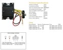 DZE REGULATOR NAPIĘCIA POLARIS SPORTSMAN 300/400 '08-'10; HAWKAYE 300 '06-'11 (4011182)