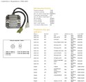 DZE REGULATOR NAPIĘCIA SUZUKI DL 650 V-STROM '04-'09; SV 650 '03-'08; SV 1000 '03-'07; VL 800 VOLUSIA '01-'02; LT-A QUAD RUNNER 