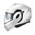 KAPPA 2024/12 KASK KV55 SOLID SZCZĘKOWY MODUŁOWY (FLIP-BACK) Z BLENDĄ KOLOR BIAŁY ROZMIAR 60 / L (HOMOLOGACJA ECE 22R06)