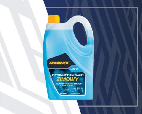 MANNOL ZIMOWY PŁYN DO SPRYSKIWACZY DO - 22 STOPNI 4L (METANOL) (MN8000) MANNOL ZIMOWY PŁYN DO SPRYSKIWACZY DO - 22 STOPNI 4L (METANOL) (MN8000)
