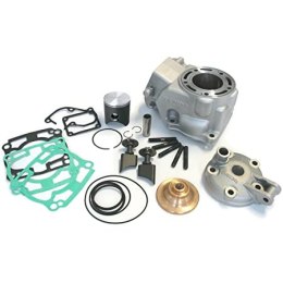ATHENA CYLINDER KOMPLETNY YAMAHA YZ 125 '97-'04 ZESTAW KOMPLETNY STANDARD 54,00MM Z GŁOWICĄ I ZAWOREM WYDECHOWYM (TŁOK,TOP-END,Z