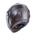 CABERG KASK SZCZĘKOWY FLIP-UP MODEL DUKE EVO RUSTY KOLOR SZARY/RDZAWY ROZMIAR XL (PINLOCK W ZESTAWIE)