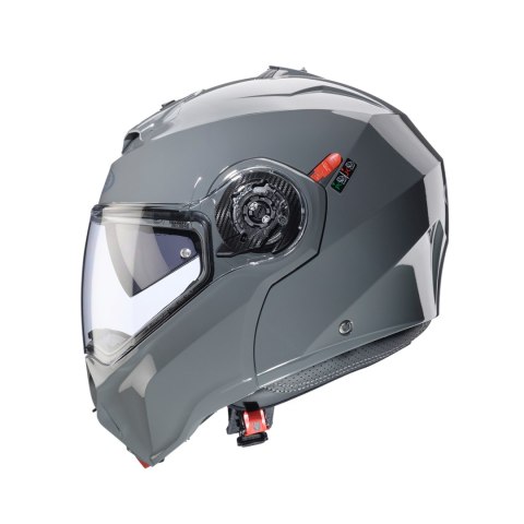 CABERG KASK SZCZĘKOWY FLIP-UP MODEL DUKE EVO SOLID KOLOR SZARY POŁYSK ROZMIAR M (PINLOCK W ZESTAWIE) CABERG KASK SZCZĘKOWY FLIP-UP MODEL DUKE EVO SOLID KOLOR SZARY POŁYSK ROZMIAR M (PINLOCK W ZESTAWIE)
