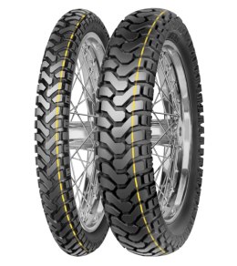MITAS OPONA 140/80-18 E-07 70T TL DAKAR (ŻÓŁTY PASEK) TYŁ DOT 42/2022 (24429) WYCOFANE (ZAMIENNIK:70001007)