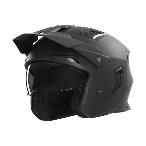 NOX KASK OTWARTY TRIAL N260 SOLID KOLOR CZARNY MAT ROZMIAR M NOX KASK OTWARTY TRIAL N260 SOLID KOLOR CZARNY MAT ROZMIAR M
