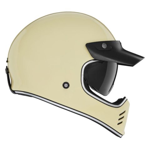 NOX PREMIUM KASK INTEGRALNY (FULL FACE) SEVENTY II SOLID KOLOR KREMOWY ROZMIAR M NOX PREMIUM KASK INTEGRALNY (FULL FACE) SEVENTY II SOLID KOLOR KREMOWY ROZMIAR M