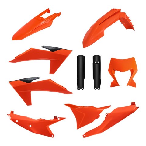 POLISPORT KOMPLET PLASTIKÓW (FULL KIT) KTM EXC/EXC-F/XC-W/XC-WF TBI '24-'25 W ZESTAWIE OSŁONA LAMPY ORAZ OSŁONY AMORTYZATORÓW (8 POLISPORT KOMPLET PLASTIKÓW (FULL KIT) KTM EXC/EXC-F/XC-W/XC-WF TBI '24-'25 W ZESTAWIE OSŁONA LAMPY ORAZ OSŁONY AMORTYZATORÓW (8