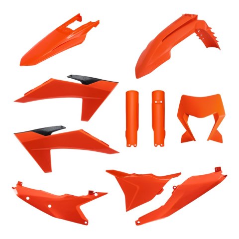 POLISPORT KOMPLET PLASTIKÓW (FULL KIT) KTM EXC/EXC-F/XC-W/XC-WF TBI '24-'25 W ZESTAWIE OSŁONA LAMPY ORAZ OSŁONY AMORTYZATORÓW (8 POLISPORT KOMPLET PLASTIKÓW (FULL KIT) KTM EXC/EXC-F/XC-W/XC-WF TBI '24-'25 W ZESTAWIE OSŁONA LAMPY ORAZ OSŁONY AMORTYZATORÓW (8