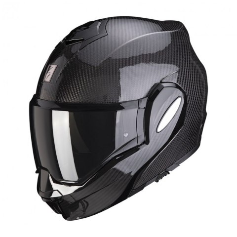 SCORPION KASK SZCZĘKOWY (SZCZĘKA DO TYŁU) EXO-TECH CARBON SOLID BLACK KOLOR CZARNY POŁYSK (KARBON) ROZMIAR M SCORPION KASK SZCZĘKOWY (SZCZĘKA DO TYŁU) EXO-TECH CARBON SOLID BLACK KOLOR CZARNY POŁYSK (KARBON) ROZMIAR M