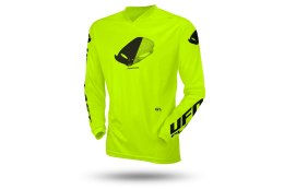 UFO 2024/09 KOSZULKA RADIAL DZIECIĘCA / JUNIOR / KID CROSS KOLOR ŻÓŁTY FLUO ROZMIAR XXS - KOLEKCJA 2025