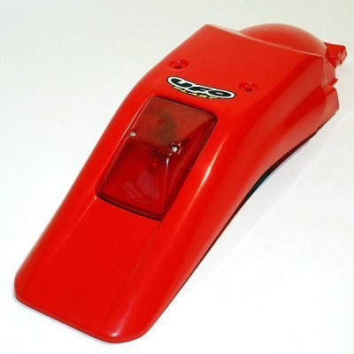 UFO BŁOTNIK TYŁ HONDA XR 250/400R '96-'10 Z LAMPKĄ WZÓR ORYGINALNY KOLOR CZERWONY UFO BŁOTNIK TYŁ HONDA XR 250/400R '96-'10 Z LAMPKĄ WZÓR ORYGINALNY KOLOR CZERWONY